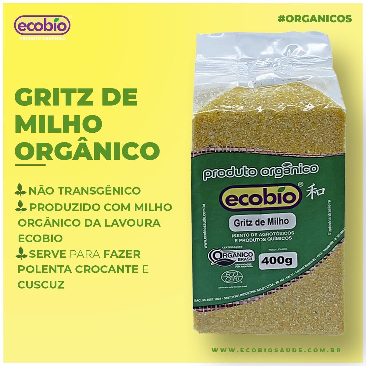Gritz de Milho Orgânico